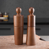 Wooden Manual Pepper Mill Wooden Pepper Mill Salt Pepper Ceramic Core Grinder New Styling Set Kitchen Tools