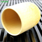 Green Natural Pure Hand Made Bamboo Cup Water Cup Bamboo Round Tea Cup Home House Supplies
