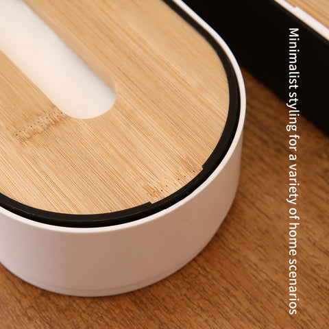 Creative Lifting Type Wooden Cover Tissue Box Home Floating Cover Nanzhu Drawer Box Living Room Coffee Table Desktop Tissue Box