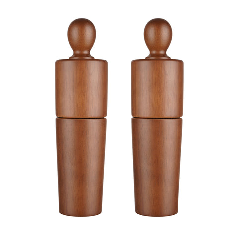 Wooden Manual Pepper Mill Wooden Pepper Mill Salt Pepper Ceramic Core Grinder New Styling Set Kitchen Tools