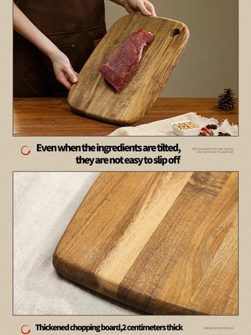 Acacia wood cutting board kitchen cutting board cutting board