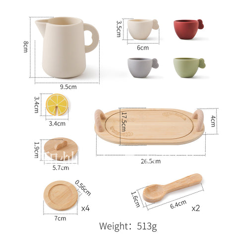 Little Host Wooden Tea Set