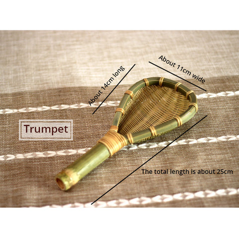 Bamboo Products Bamboo Woven Scoop Noodle Scoop Spicy Hot Pot Filter Bamboo Mesh Scoop Mesh Leak Filter Scoop Fried